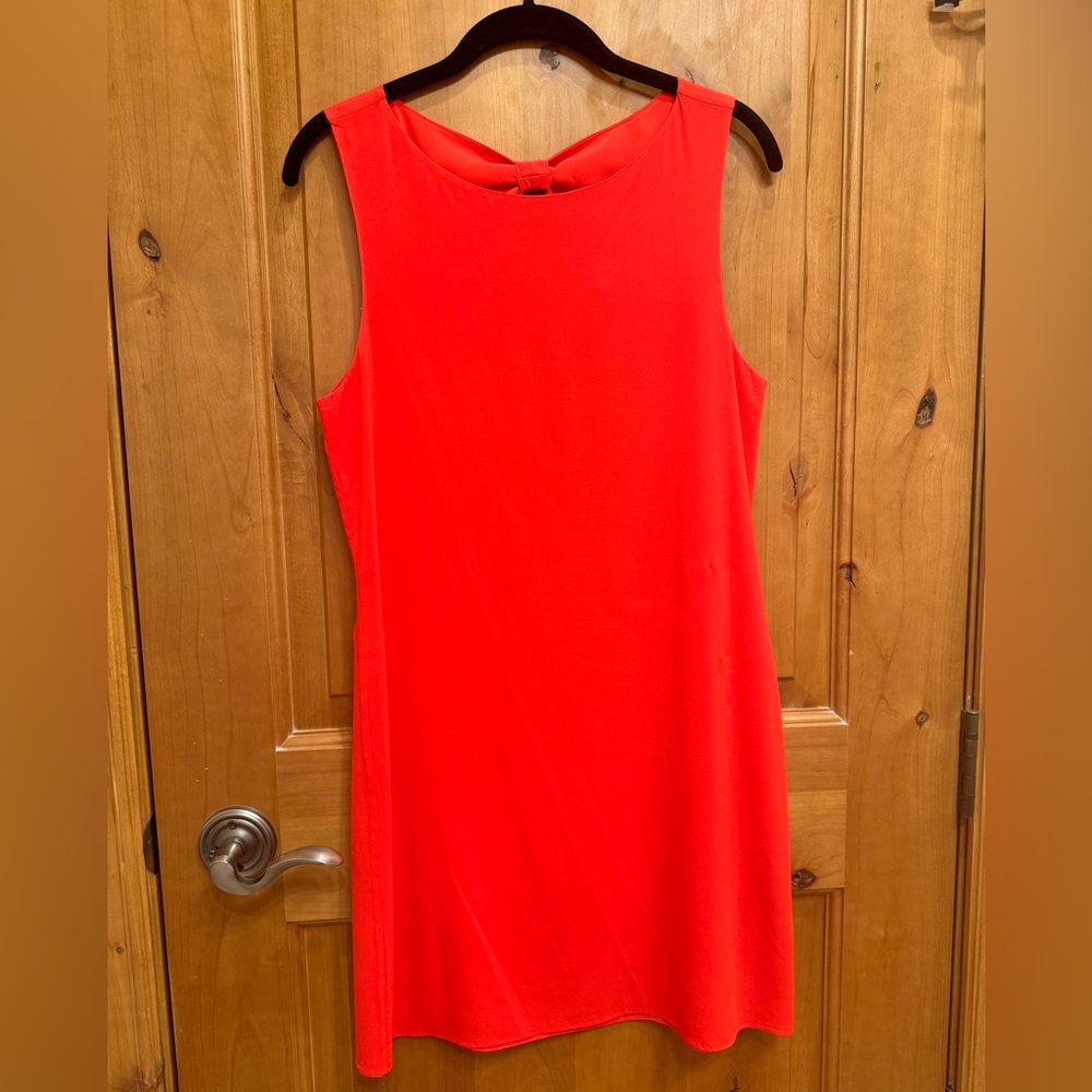 Alice + Olivia Red Sleeveless Sheath Dress